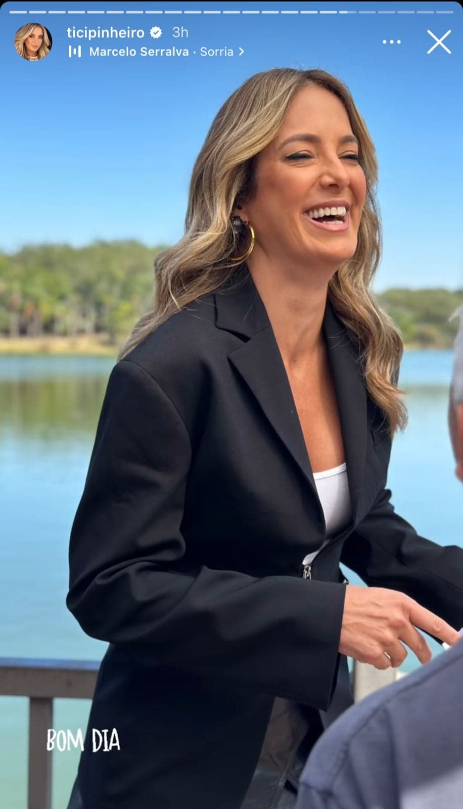 Ticiane Pinheiro se ausenta do Hoje em Dia, da Record, para gravação externa - Foto Reprodução Instagram Ticiane Pinheiro se ausenta do Hoje em Dia, da Record, para gravação externa - Foto Reprodução Instagram