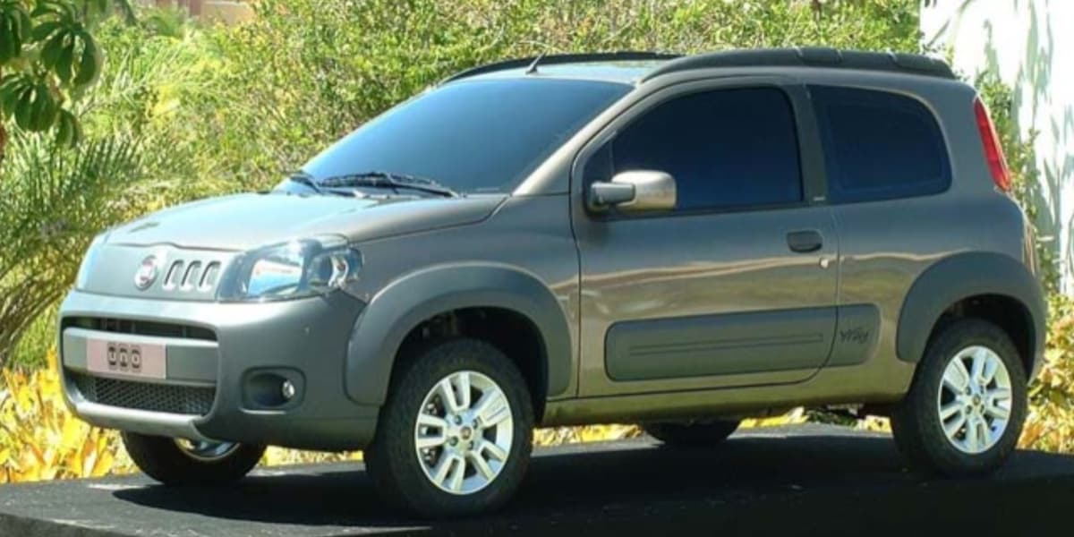 Fiat Uno 2011/12 - Foto: Reprodução/Internet Fiat Uno 2011/12 - Foto: Reprodução/Internet