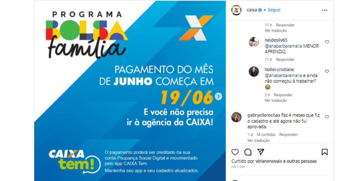 Valor reduzido e sem aprovação Caixa faz anúncio sobre o Bolsa Família e beneficiários entregam situação Valor reduzido e sem aprovação Caixa faz anúncio sobre o Bolsa Família e beneficiários entregam situação