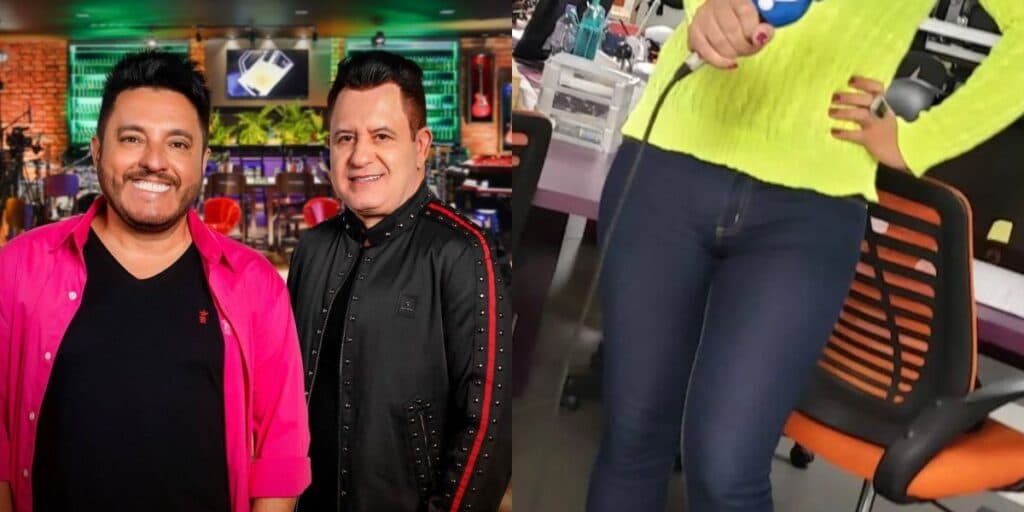 Sem pudor, Bruno, do Marrone, toma atitude imperdoável e pega em partes íntimas na frente de famosa da TV