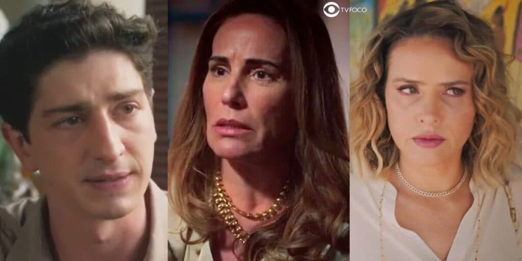 Terra e Paixão - Daniel engana Aline, Irene cai em golpe e Gladys exige que o marido demita Lucinda