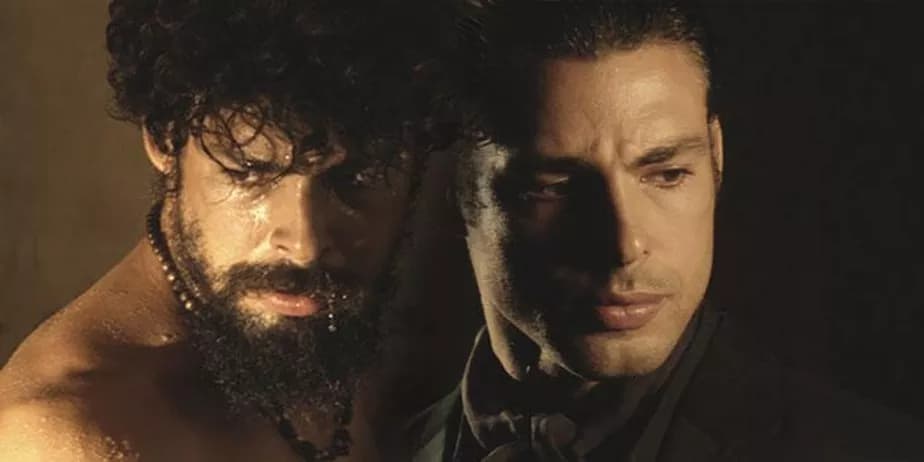Cauã Reymond como Omar e Yaqub na série Dois Irmãos (Foto: Memória Globo) Cauã Reymond como Omar e Yaqub na série Dois Irmãos (Foto: Memória Globo)