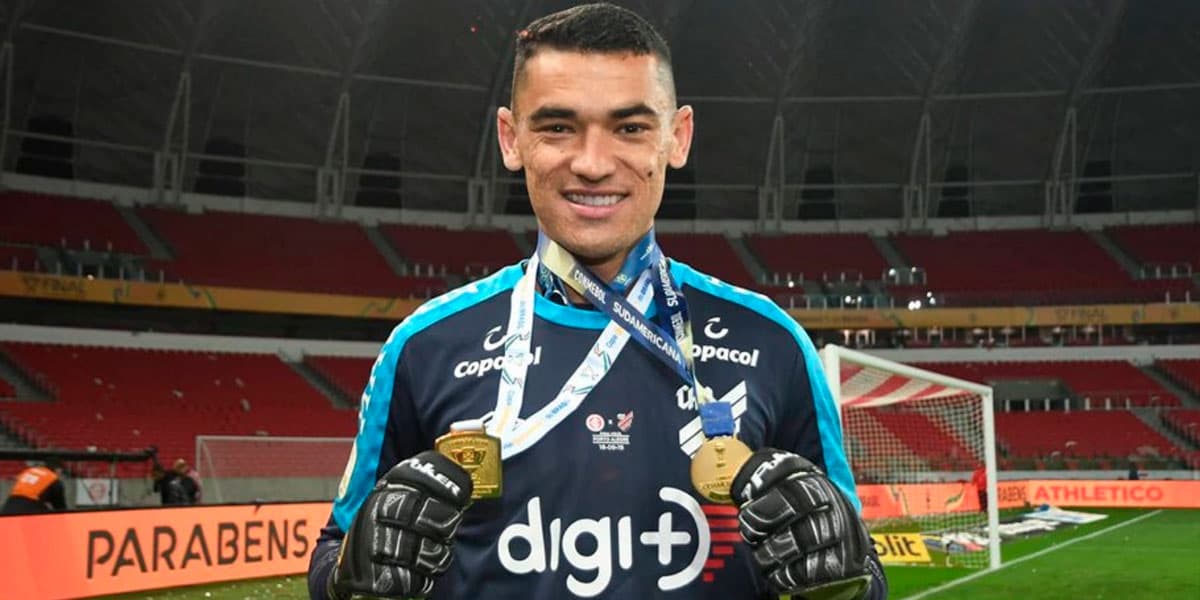 Goleiro Santos - (Foto: José Tramotim) Goleiro Santos - (Foto: José Tramotim)
