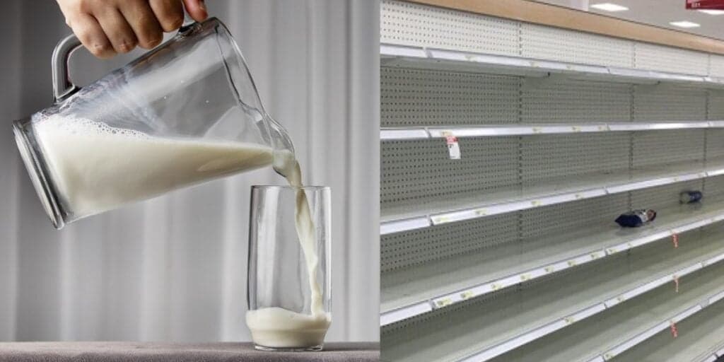 Multa milionária, ESTRAGADO e venda PROIBIDA: A marca de leite arrancada com urgência de mercados