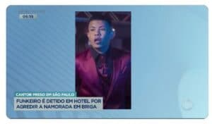 Balanço Geral, da Record, é paralisado com notícia de prisão de cantor famoso - Foto Record Balanço Geral, da Record, é paralisado com notícia de prisão de cantor famoso - Foto Record