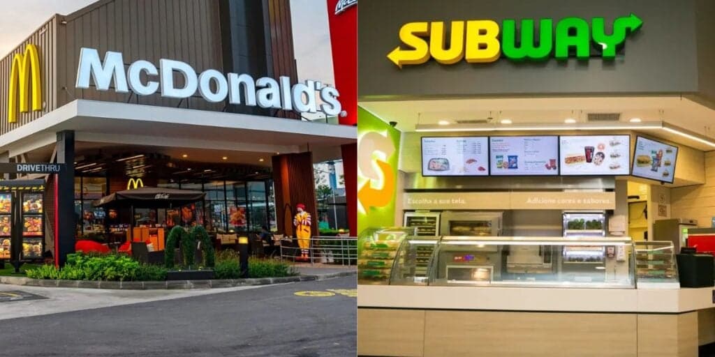 Decisão drástica: Mcdonald's e Subway são obrigados a arrancar este item dos seus cardápios simultaneamente
