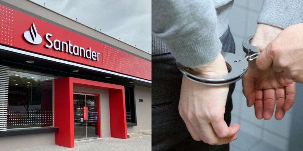 PERIGO e gerente preso: Desvio de 3 milhões de contas do Santander aterroriza os clientes