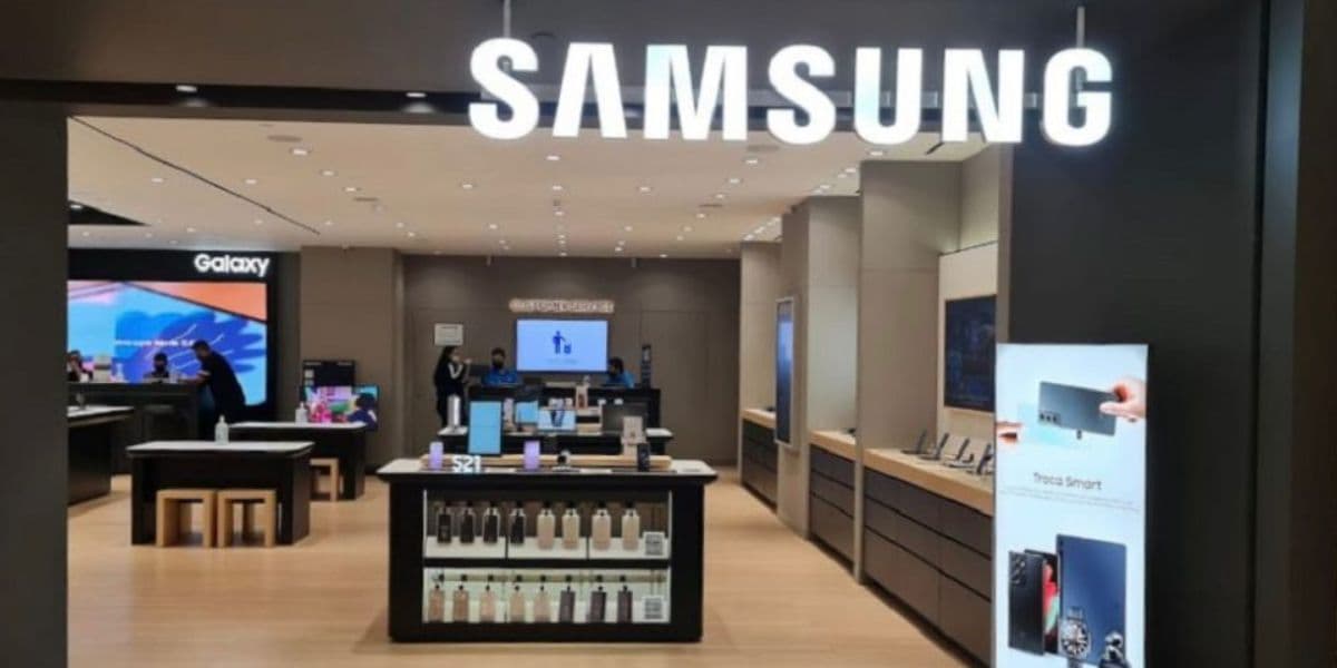 Loja da Samsung - Foto Internet Loja da Samsung - Foto Internet
