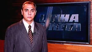 Marcelo Rezende no Linha Direta, da Globo - Foto Globo Marcelo Rezende no Linha Direta, da Globo - Foto Globo