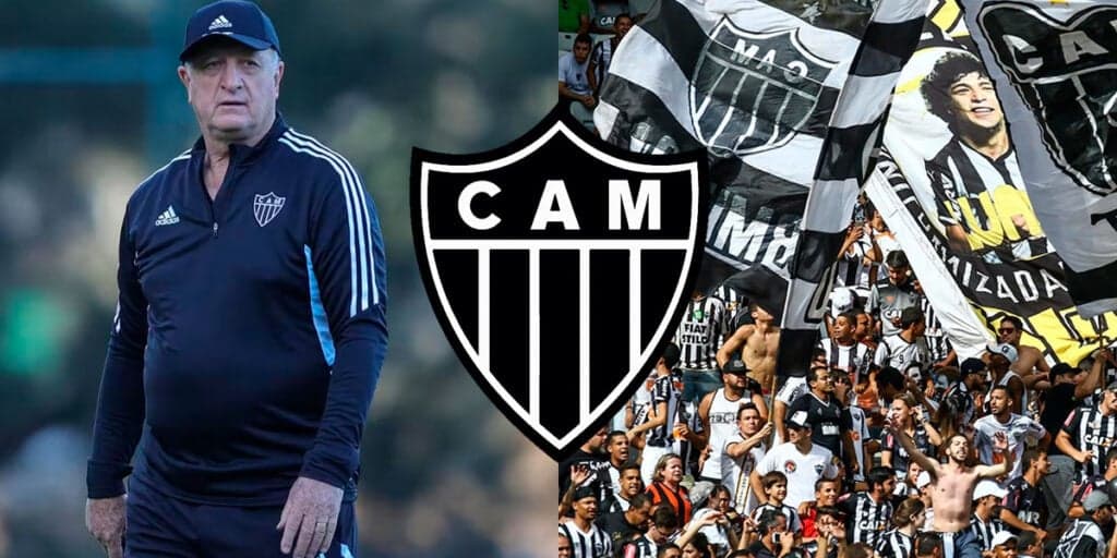 Notícia cai como uma bomba no Atlético Mineiro e Felipão pode ficar fora do Galo após 1 mês no clube