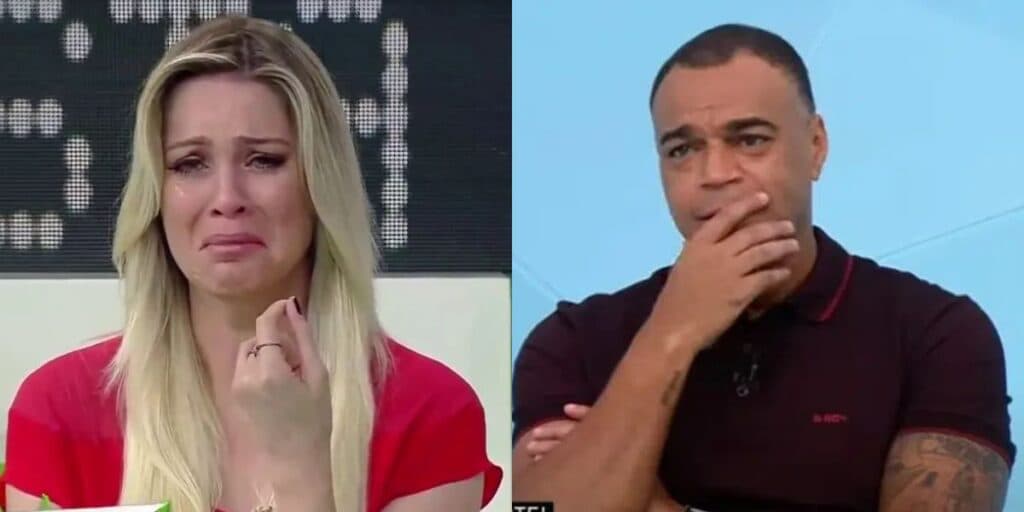 O choro de Renata Fan no Jogo Aberto que fez até Denílson paralisar ao vivo na Band: "Desculpa"