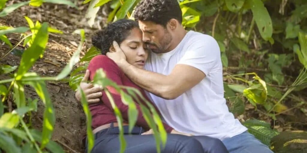 Luto em Terra e Paixão? Aline fica à beira da morte, faz pacto de sangue com Caio e se desespera: "Te devo"