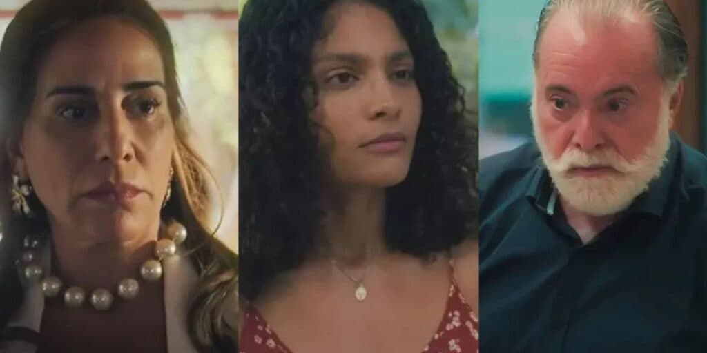 Terra e Paixão - Irene dá facada nas costas de Antônio, oferece pagar dívida de Aline e sela pacto mortal