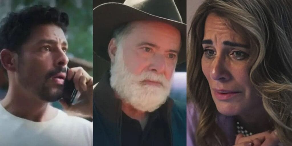 Terra e Paixão: Irene entrega doença sexual a Antônio, faz crápula ir ao chão e Caio descobre assassinato do irmão
