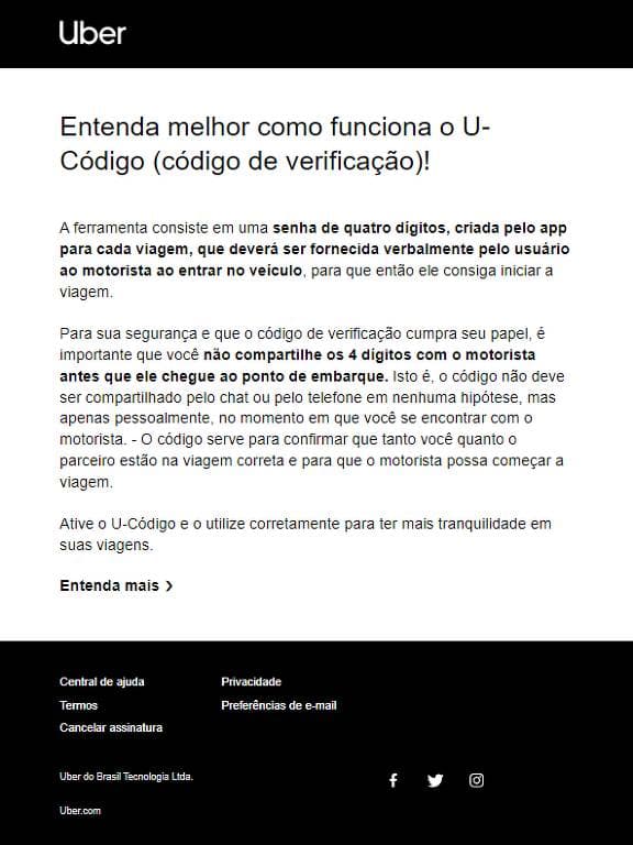 Uber envia comunicado a toda sua base - Foto Folha de São Paulo Uber envia comunicado a toda sua base - Foto Folha de São Paulo