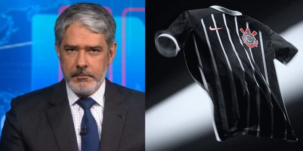 "Morreu hoje": William Bonner paralisa Jornal Nacional e confirma morte de famoso que brilhou no Corinthians