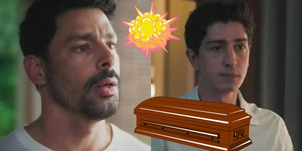 Terra e Paixão - Submisso sexual de Graça, Caio se choca ao saber que Daniel está vivo: "Caixão fechado"