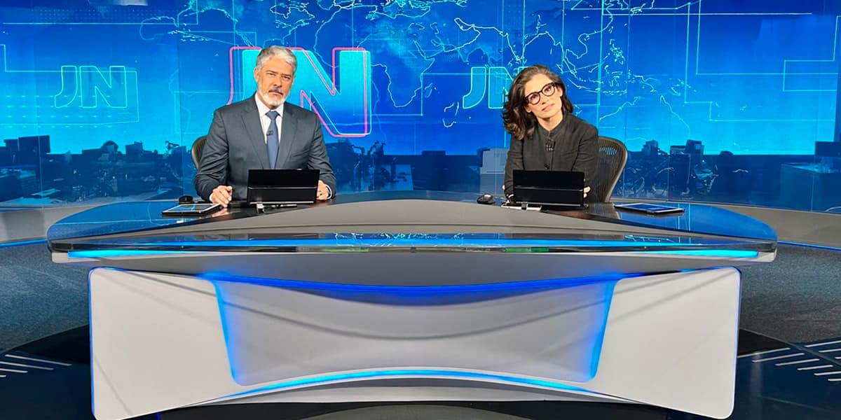 William Bonner, Renata Vasconcellos, Jornal Nacional William Bonner, Renata Vasconcellos, Jornal Nacional