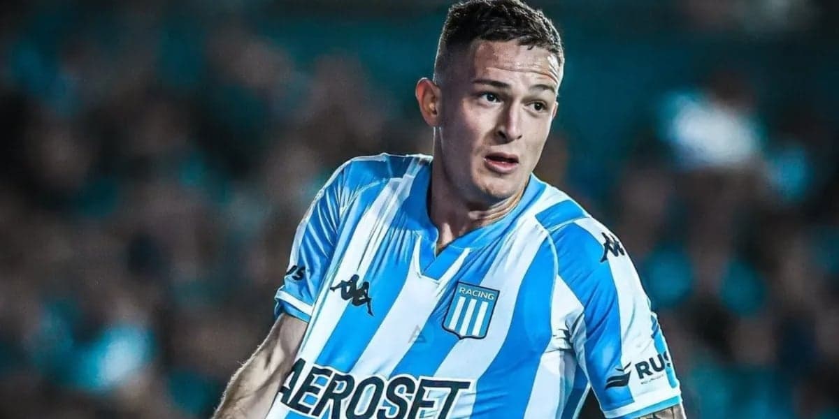 Aníbal Moreno, jogador do Racing Arg (Imagem Reprodução Internet) Aníbal Moreno, jogador do Racing Arg (Imagem Reprodução Internet)