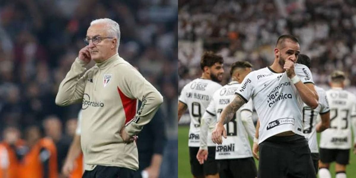 Dorival Júnior prepara o São Paulo para enfrentar o Corinthians (Foto - Montagem TV Foco). Dorival Júnior prepara o São Paulo para enfrentar o Corinthians (Foto - Montagem TV Foco).