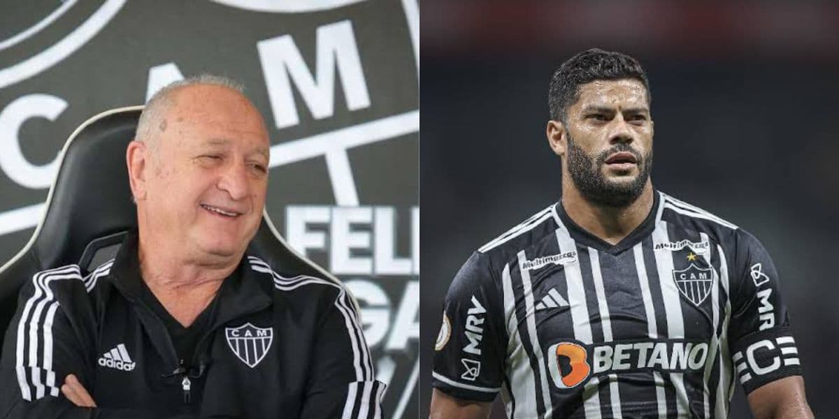 Felipão e Hulk se preparam para próxima rodada do Brasileirão (Foto - Montagem TV Foco). Felipão e Hulk se preparam para próxima rodada do Brasileirão (Foto - Montagem TV Foco).