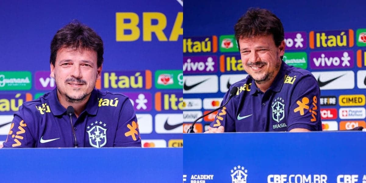 Fernando Diniz, técnico da seleção brasileira (Foto - Montagem TV Foco). Fernando Diniz, técnico da seleção brasileira (Foto - Montagem TV Foco).