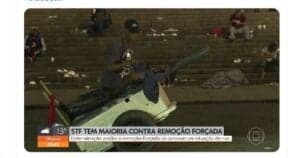 Hora 1, da Globo, noticia aprovação de nova Lei - Foto Globo Hora 1, da Globo, noticia aprovação de nova Lei - Foto Globo