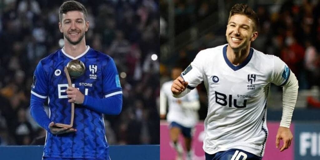 Luciano Vietto, ex-jogador do Al-Hilal (Foto - Montagem TV Foco). Luciano Vietto, ex-jogador do Al-Hilal (Foto - Montagem TV Foco).