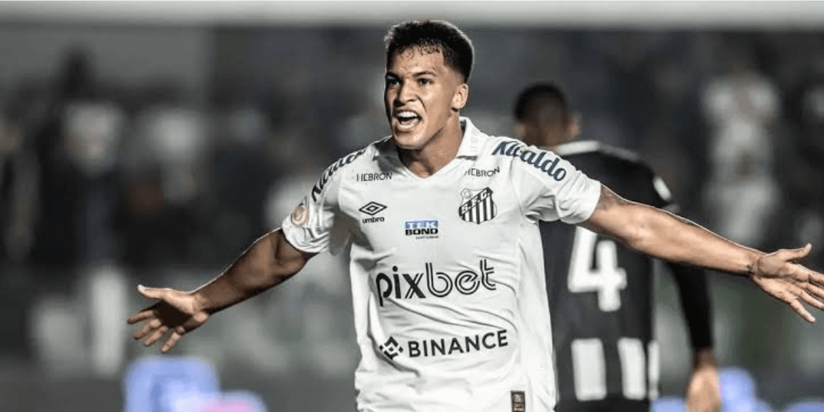 Marcos Leonardo, atacante do Santos e destaque do Brasileirão (Foto - Ivan Storti/ Santos FC). Marcos Leonardo, atacante do Santos e destaque do Brasileirão (Foto - Ivan Storti/ Santos FC).