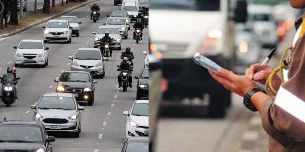 Vai doer no bolso: Motoristas precisam correr contra o tempo para escaparem de multa gravíssima