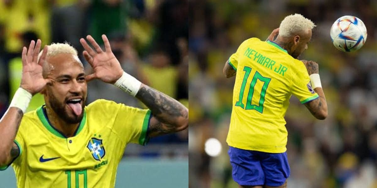 Neymar, camisa 10 da seleção brasileira (Foto - Montagem TV Foco). Neymar, camisa 10 da seleção brasileira (Foto - Montagem TV Foco).