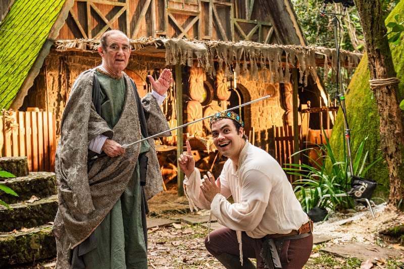 Novo filme de Luccas Neto e Renato Aragão - Foto Daniel Chiacos Novo filme de Luccas Neto e Renato Aragão - Foto Daniel Chiacos