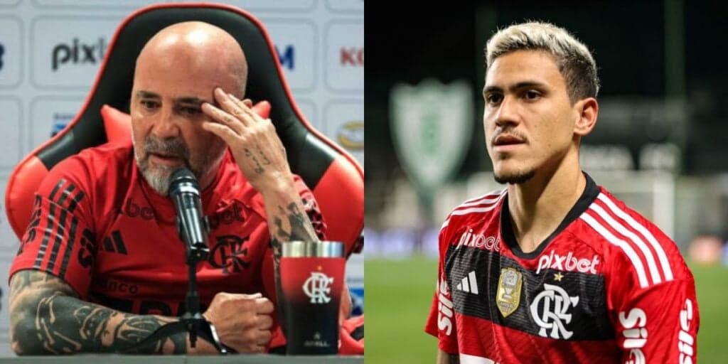 Fez isso na calada da noite: Sampaoli toma atitude definitiva com Pedro após escândalo de agressão