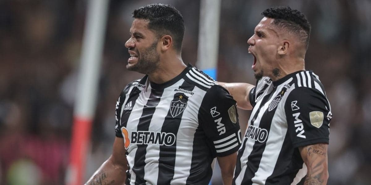 Paulinho e Hulk, craques do Atlético Mineiro (Foto - Montagem TV Foco). Paulinho e Hulk, craques do Atlético Mineiro (Foto - Montagem TV Foco).