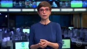 Renata Lo Prete no Jornal da Globo - Foto Globo Renata Lo Prete no Jornal da Globo - Foto Globo