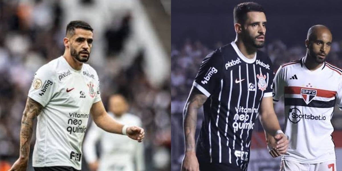 Renato Augusto, craque do Timão (Foto - Montagem TV Foco). Renato Augusto, craque do Timão (Foto - Montagem TV Foco).