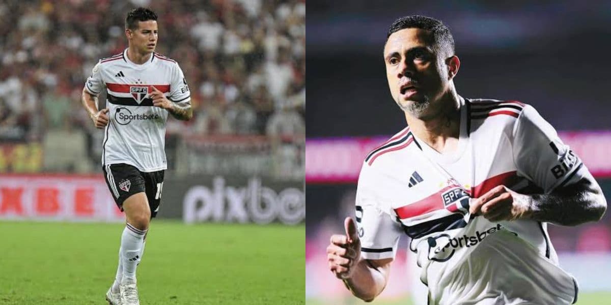 São Paulo se prepara para próximo jogo (Foto - Montagem TV Foco). São Paulo se prepara para próximo jogo (Foto - Montagem TV Foco).