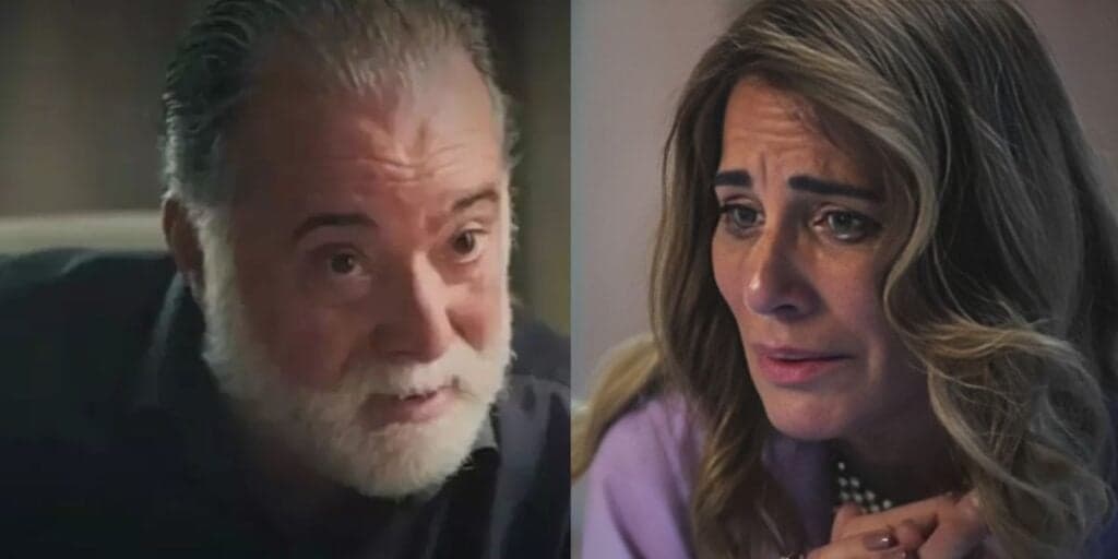 Terra e Paixão - Antônio faz Irene ir ao chão com facada nas costas e se casa com personagem surreal