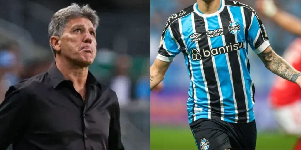 Adeus ao Brasil e um avião pra Europa: Venda de titular CRUCIAL do Grêmio traz terror a Renato Gaúcho