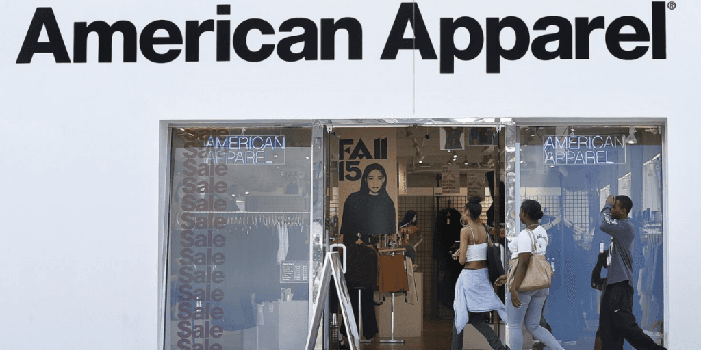 American Apparel (Reprodução/Internet) American Apparel (Reprodução/Internet)