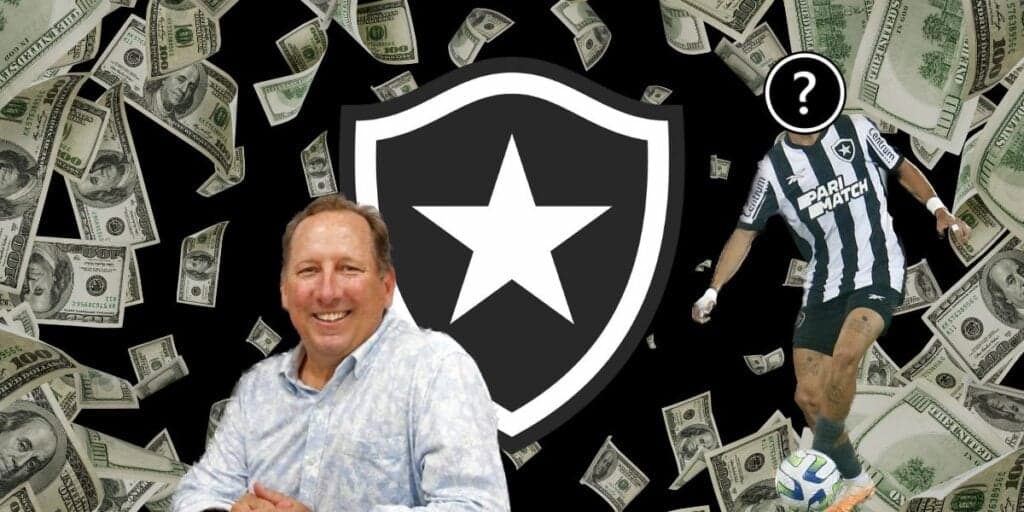 Multa de R$ 533 milhões: 3 gigantes entram em briga para arrancar estrela do Botafogo