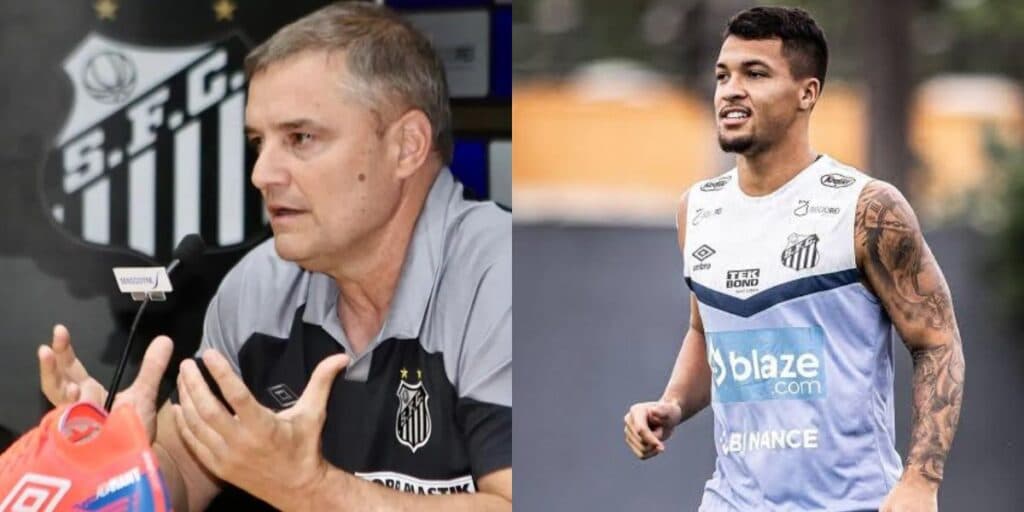 Martelo batido e 100% confirmado: Aguirre toma decisão crucial sobre Marcos Leonardo no Santos