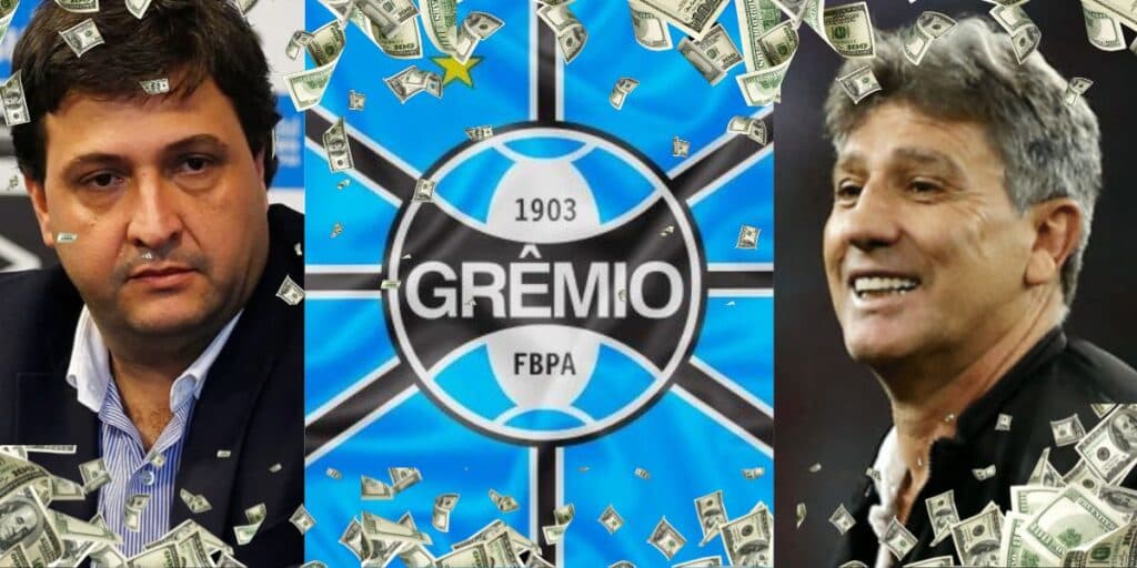 Chega com TUDO: Guerra abre os cofres do Grêmio e bate o martelo sobre reforços de peso para Renato Gaúcho