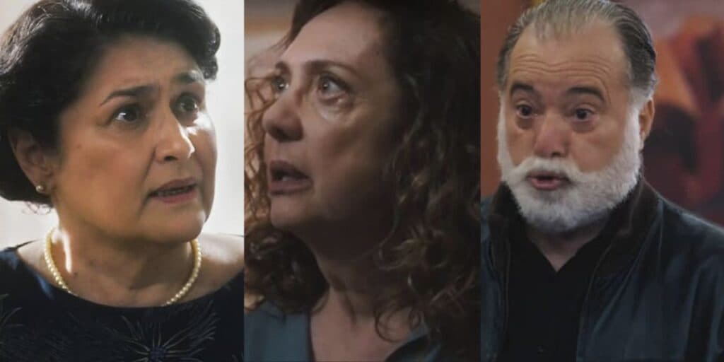 Terra e Paixão - Angelina trai Agatha e faz Antônio SURTAR com identidade do 3º filho da vilã