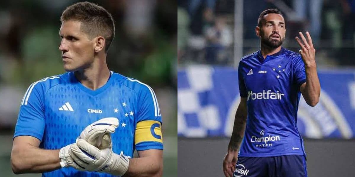 Cruzeiro se prepara para próxima partida (Montagem TV Foco). Cruzeiro se prepara para próxima partida (Montagem TV Foco).