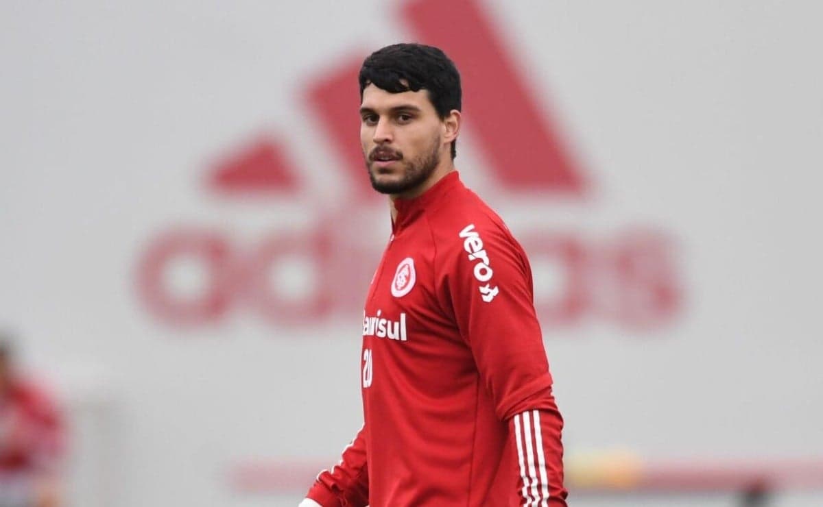 O goleiro Keiller do Internacional - Foto Reprodução Internet O goleiro Keiller do Internacional - Foto Reprodução Internet