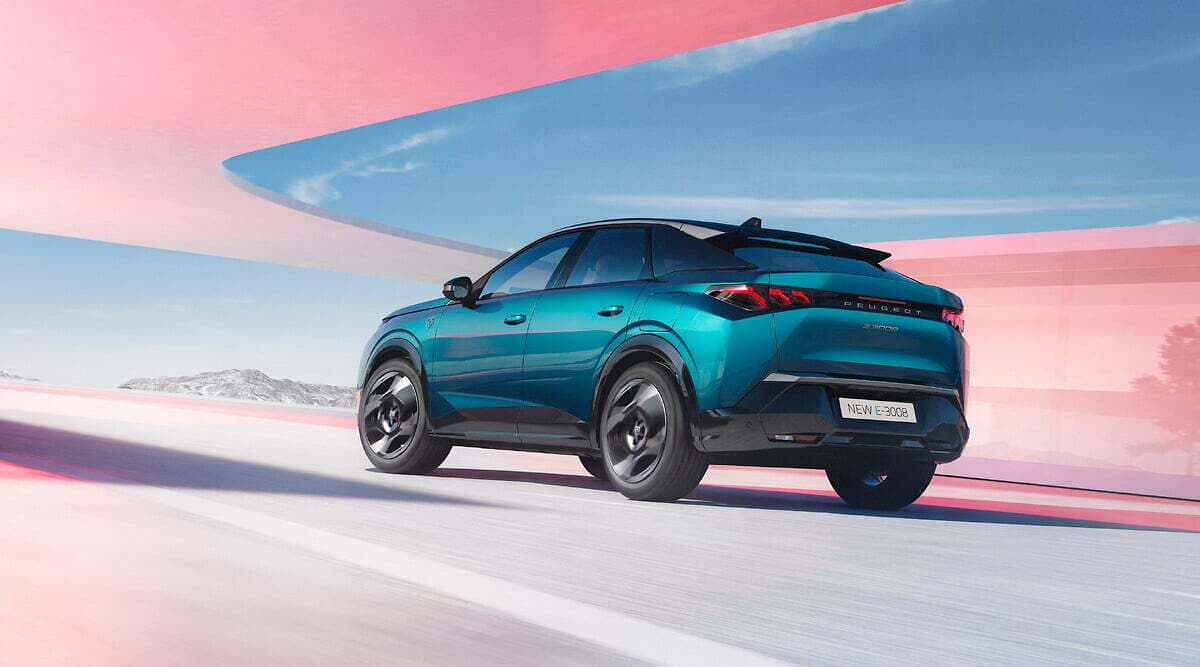 O novo Peugeot e-3008 já teve as suas primeiras imagens lançadas ao mundo - Foto Peugeot O novo Peugeot e-3008 já teve as suas primeiras imagens lançadas ao mundo - Foto Peugeot