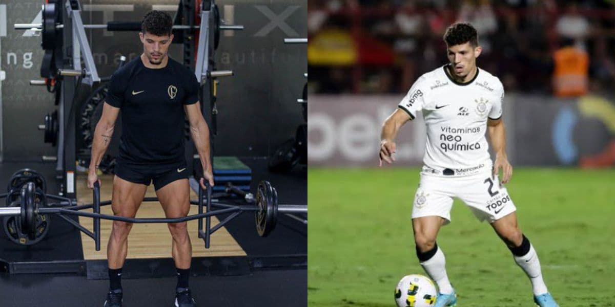 Rafael Ramos, lateral do Corinthians (Foto - Montagem TV Foco). Rafael Ramos, lateral do Corinthians (Foto - Montagem TV Foco).