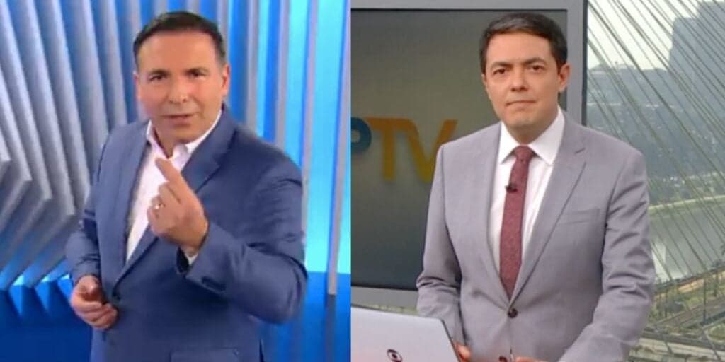 Agora: Globo e Record acabam de paralisar jornais simultaneamente e Gottino e Severiano anunciam tragédia