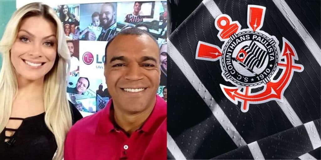 "Ótimas notícias": Renata Fan e Denílson param o Jogo Aberto com confirmação de dois reforços no Corinthians